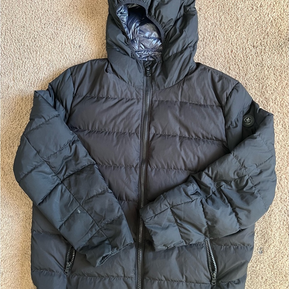 Men's Black Puffer Jacket